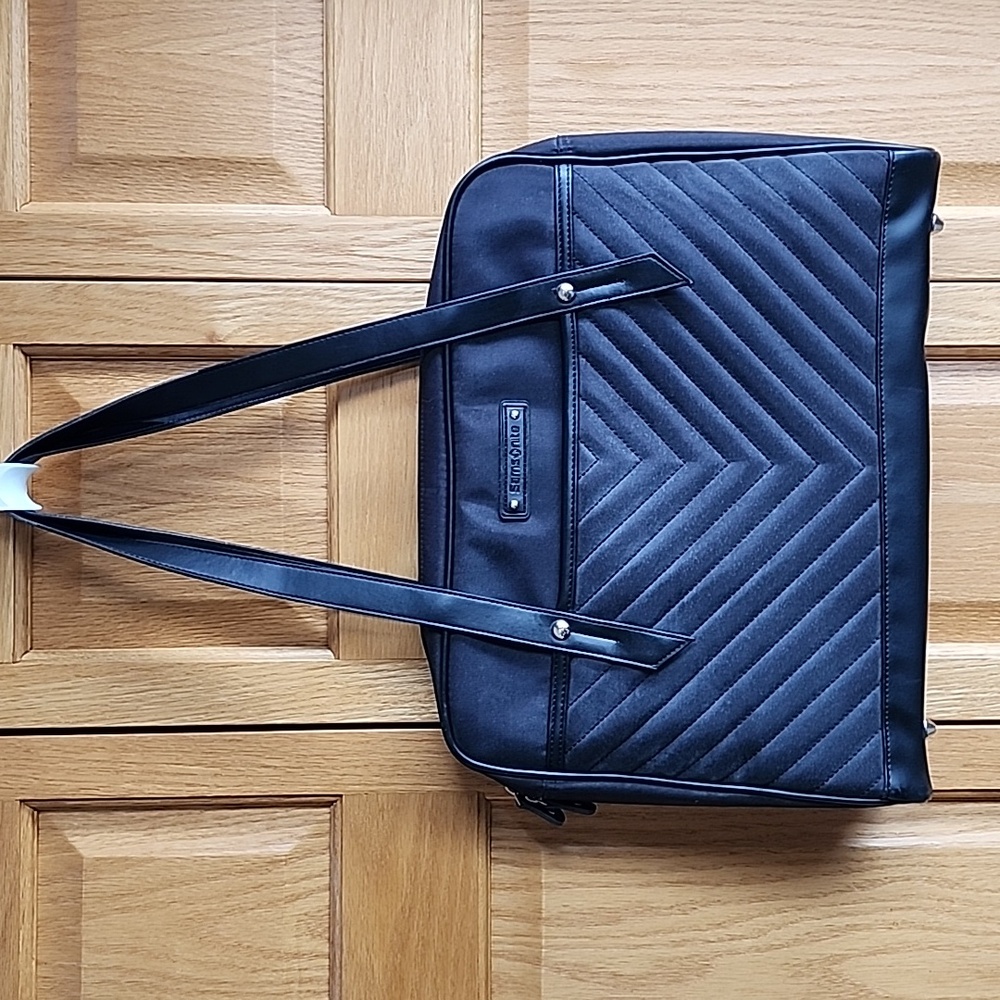 Samsonite Black Quilted Laptop Bag